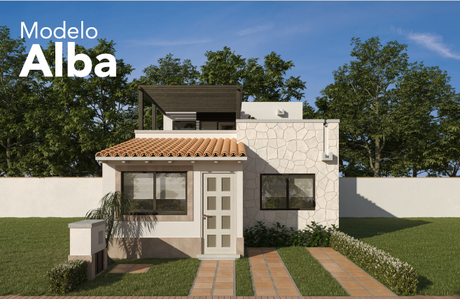Casa Alba - Vista principal